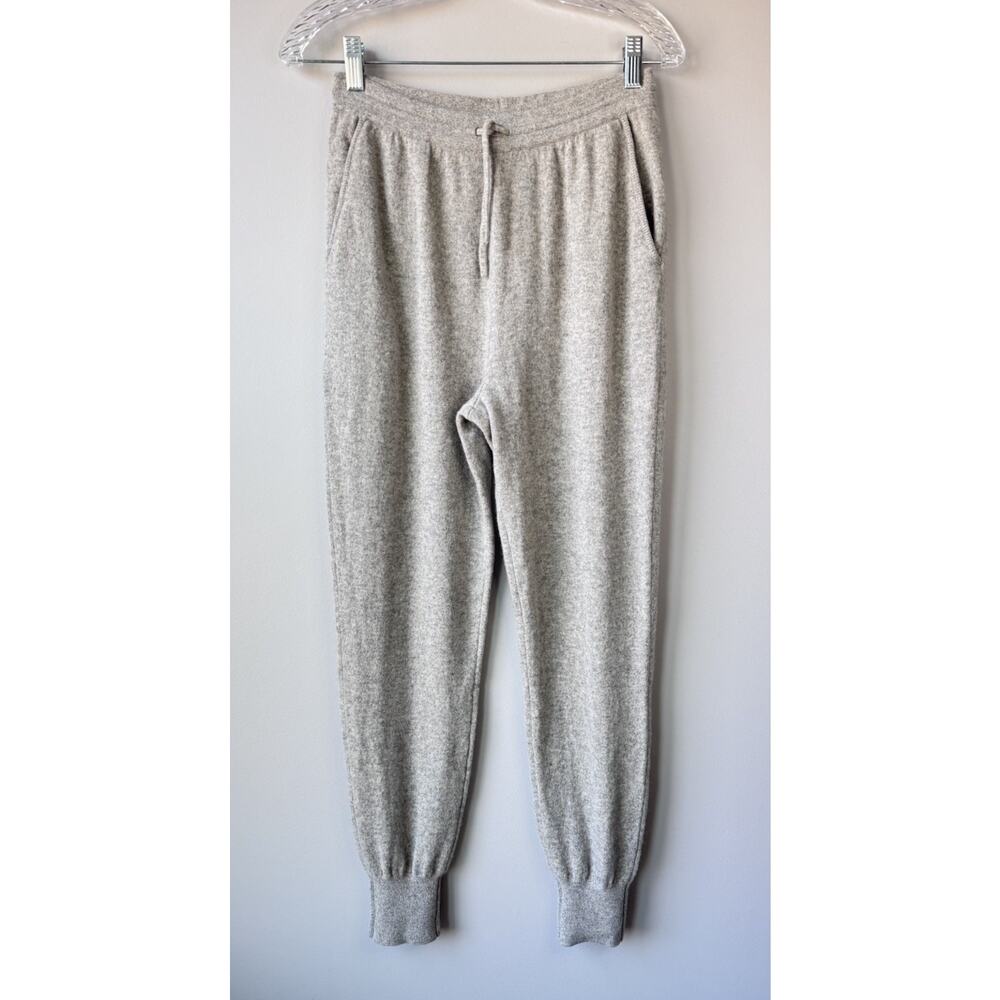 NAADAM Women's Size Small 100% Cashmere Gray Jogger Sweater Pants